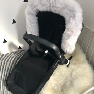Luxury Soft Silver Extra Fluffy Hood Fur