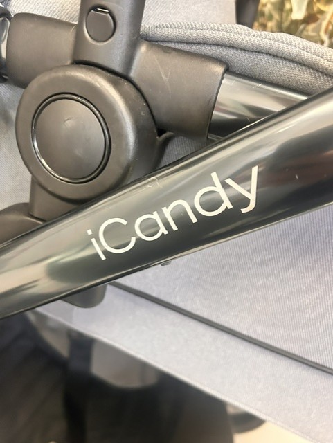 PRE LOVED iCandy Peach7 light grey bundle - Image 4