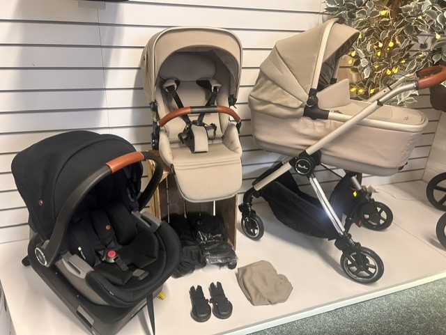 PRE LOVED Silver Cross Dune Travel System Stone